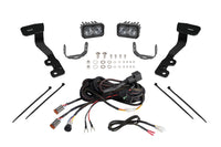 2022-2024 Toyota Tundra Off-Road Light Stage Series Ditch Light Kit C2 2.0 Pro White Combo/Driving