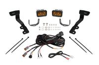 2022-2024 Toyota Tundra Off-Road Light Stage Series Ditch Light Kit C2 2.0 Sport Yellow Combo