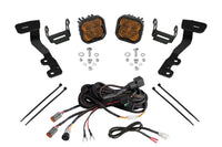 2022-2024 Toyota Tundra Off-Road Light Stage Series Ditch Light Kit SS3 Sport Yellow Combo