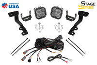 2022-2024 Toyota Tundra Off-Road Light Stage Series Ditch Light Kit SS3 Pro Yellow Combo