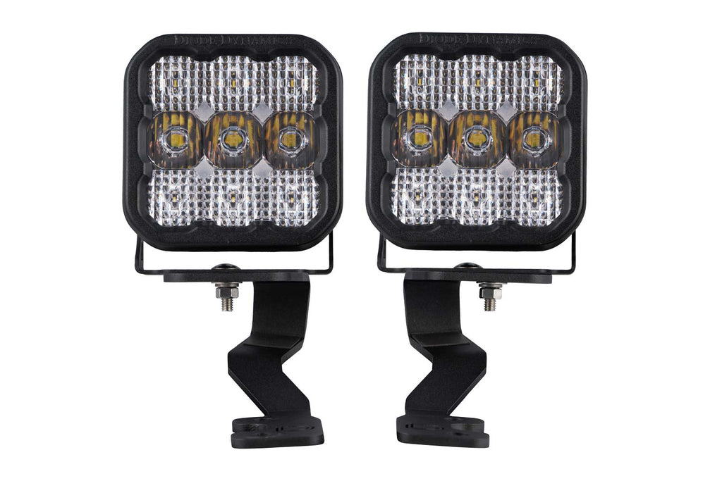 Stage Series Ditch Light Kit For 2022 Toyota Tundra SS5 Pro White Combo
