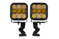 2022-2024 Toyota Tundra Off-Road Light Stage Series Ditch Light Kit SS5 Pro Yellow Combo