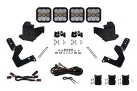 2024-2026 Toyota Tacoma Off-Road Light SS5 Grille CrossLink Lightbar Kit Sport White Combo