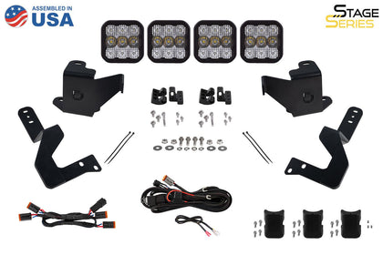 2022-2024 Toyota Tundra Light Bar Mounting Kit