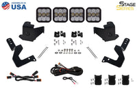 2022-2024 Toyota Tundra Light Bar Mounting Kit SS5 Grille CrossLink Lightbar Kit Pro Yellow Combo