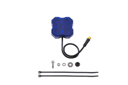 Stage Series Single Color LED Rock Light Blue M8 (one)
