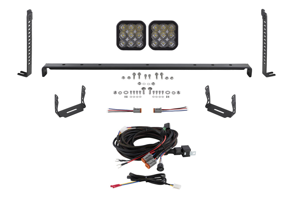 2014-2024 Toyota 4Runner Off-Road Light LED 2-Pod Kit Pro White Driving