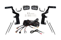 Stage Series Ditch Light Kit For 2017-2022 Ford Super Duty C2 2 0 Pro White Combo Driving