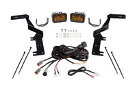 Stage Series Ditch Light Kit For 2017-2022 Ford Super Duty C2 2 0 Pro Yellow Combo