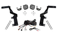 2017-2022 Ford F-350 Super Duty Off-Road Light Stage Series Ditch Light Kit Super Duty SS3 Pro White Combo