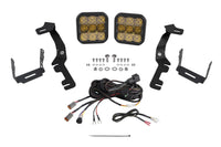 2019-2024 Ram 1500 Off-Road Light Stage Series Ditch Light Kit SS5 Pro Yellow Combo