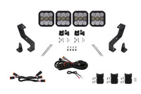 2019-2024 Ram 1500 Off-Road Light SS5 Grille CrossLink Lightbar Kit Sport White Combo