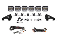 2020-2022 Polaris RZR PRO XP Light Bar Mounting Kit SS5 Sport CrossLink Roof White Combo Lightbar Kit