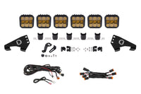 2020-2022 Polaris RZR PRO XP Light Bar Mounting Kit SS5 Sport CrossLink Roof Yellow Combo Lightbar Kit