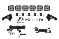 2020-2022 Polaris RZR PRO XP Light Bar Mounting Kit SS5 Pro CrossLink Roof White Combo Lightbar Kit