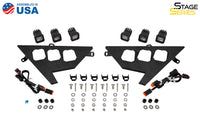 2020-2022 Polaris RZR PRO XP Off-Road Light Headlight Wiring Harnesses and Brackets Only (pair)