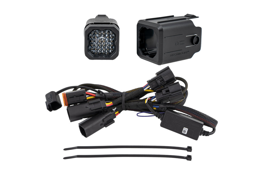Hitchmount LED Pod Reverse Kit For Gmc Sierra 1500 Chevrolet Silverado 2019-2026 C1R