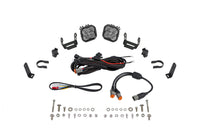 2020-2022 Polaris RZR PRO XP Off-Road Light LED Bumper 1.5 Inch Roll Bar Kit Pro White Combo (pair)