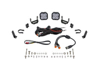 2020-2022 Polaris RZR PRO XP Off-Road Light LED Bumper 1.5 Inch Roll Bar Kit Max White SAE Fog (pair)