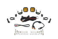 SS3 LED Bumper 2" Roll Bar Kit Max Yellow SAE Fog (pair)