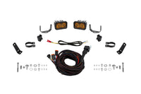 2019-2021 Polaris RZR XP 4 Turbo Off-Road Light Stage Series 1.75 Inch Roll Bar Chase Light Kit C2 2.0 Sport Yellow (pair)