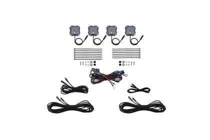 RGBW Rock Light Installer Kit 4 Pack