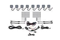 2024-2026 Toyota Tacoma Off-Road Light RGBW Rock Light Installer Kit w/Controller (8-pack)
