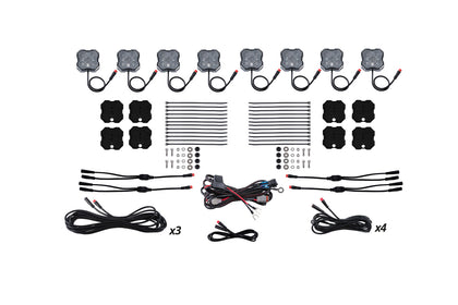 RGBW Rock Light Installer Magnet Mount Kit 8 Pack