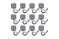 Single Color Rock Light Installer Magnet Mount Kit 12 Pack