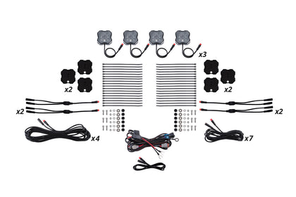 RGBW Rock Light Installer Magnet Mount Kit 12 Pack