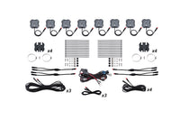 Stage Series Sxs Rock Light Installer Kit RGBW M8 8 Pack