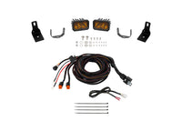 2022-2024 Ford Maverick Off-Road Light Stage Series Ditch Light Kit C2 2.0 Sport Yellow Combo