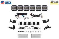 SS5 7 Pod Crosslink Mounting Kit For Prinsu Sherpa Roof Racks Sport Yellow Combo
