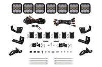 SS5 7 Pod Crosslink Mounting Kit For Prinsu Sherpa Roof Racks Sport White Combo
