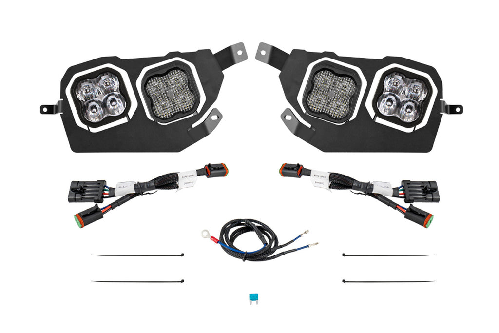 SS3 LED Headlight Kit For 2014-2023 Polaris Rzr Xp Pro White ABL