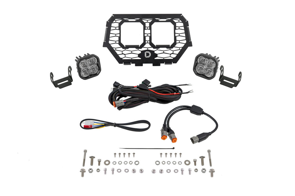 Stage Series LED Grille Kit For 2014-2018 Polaris Rzr Xp Sport White Combo