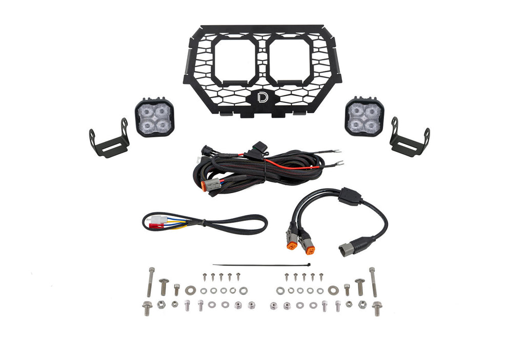 Stage Series LED Grille Kit For 2014-2018 Polaris Rzr Xp Pro White Fog