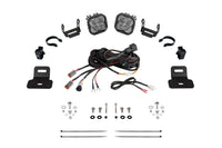 2018-2018 Can-Am Maverick X3 900 HO Light Bar Mounting Kit Stage Series Ditch Light Kit SS3 Pro White Combo