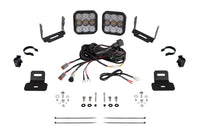 Stage Series Ditch Light Kit For 2017-2025 Can Am Maverick X3 SS5 Sport White Combo