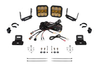 Stage Series Ditch Light Kit For 2017-2025 Can Am Maverick X3 SS5 Sport Yellow Combo