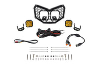 Stage Series LED Grille Kit For 2017-2025 Can Am Maverick X3 Pro Yellow Fog