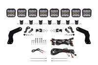 2018-2021 Can-Am Maverick X3 X rc Turbo Light Bar Mounting Kit SS5 Sport CrossLink Roof White Combo Lightbar Kit