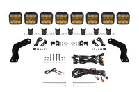 2021-2025 Can-Am Maverick X3 Max DS Turbo Light Bar Mounting Kit SS5 Sport CrossLink Roof Yellow Combo Lightbar Kit
