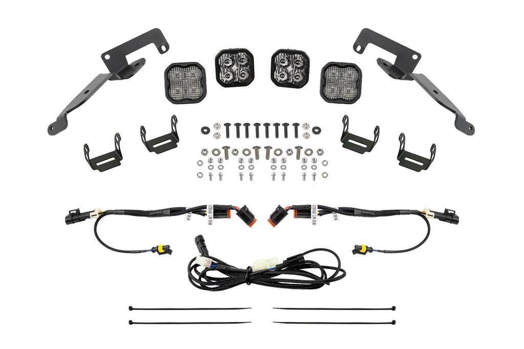 SS3 LED Headlight Kit For 2022-2024 Honda Talon Sport White ABL