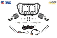 2021-2024 Honda SXS10S2X Talon 1000X Off-Road Light LED Grille Kit for2022-2025 Honda Talon Sport Yellow Combo
