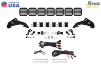 2019-2024 Honda SXS10S2R Talon 1000R Light Bar Mounting Kit Talon SS5 Sport CrossLink Roof White Combo Lightbar Kit