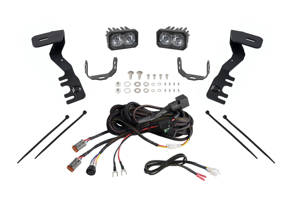 2025-2026 Toyota 4Runner Off-Road Light LED Ditch Light Kit for Toyota Tacoma/4Runner Pro White Combo/Driving