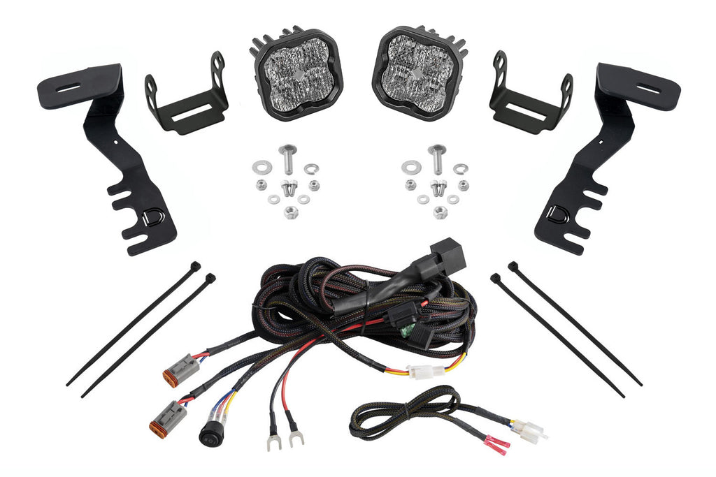 2025-2026 Toyota 4Runner Off-Road Light LED Ditch Light Kit for Toyota Tacoma/4Runner Pro White Combo