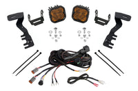2025-2026 Toyota 4Runner Off-Road Light LED Ditch Light Kit for Toyota Tacoma/4Runner Pro Yellow Combo