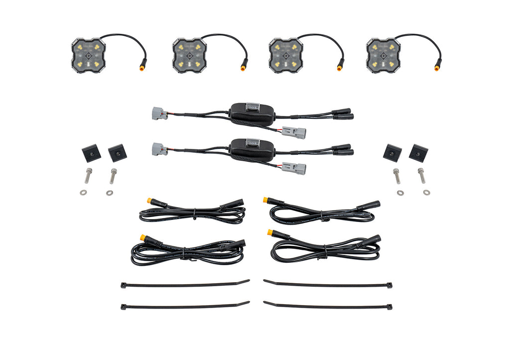 Stage Series LED Bed Light Kit For Toyota Tundra Tacoma White Diffused